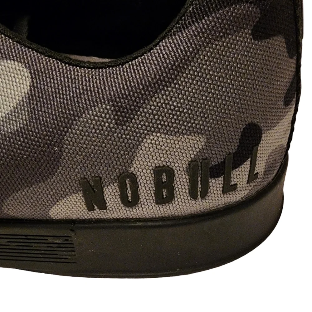 NOBULL Men’s Gray Camo Athletic Shoe